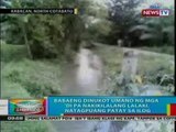 BP: Babaeng dinukot ng mga di pa nakikilang lalaki sa NCotabato, natagpuang patay sa ilog