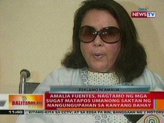 BT: Amalia Fuentes, nagtamo ng mga sugat nang saktan ng nangungupahan sa kanyang bahay