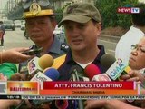 BT: MMDA Chairman Tolentino, personal nagmando ng trapiko para ipatupad ang yellow lane policy