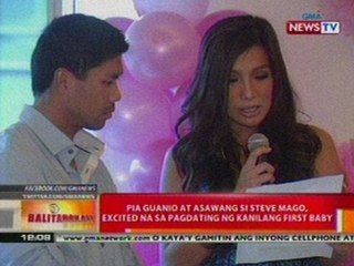 BT: Pia Guanio at asawang Steve Magom excited na sa pagdating ng kanilang first baby