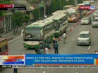 NTG: MMDA at PNP-HPG, mahigpit nang ipinapatupad ang yellow lane ordinance sa EDSA