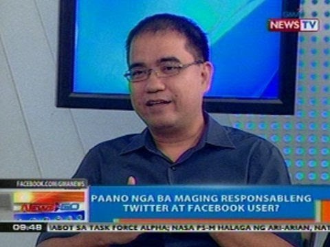 NTG: Paano nga ba maging responsableng Twitter at Facebook user?