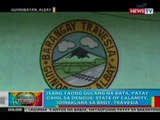 BP: 1-taong gulang na bata sa Albay, patay dahil sa dengue