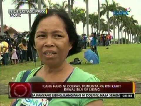 24oras: Ilang fans ni Dolphy, pumunta pa rin kahit bawal sila sa libing