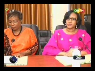 ORTM / Le Premier Ministre Modibo Keita  préside le Conseil de Cabinet