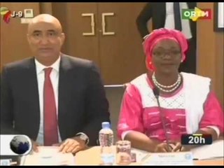 ORTM / Sur le plateau avec Amadou SANKARE pour lire le contenu du conseil de ministre