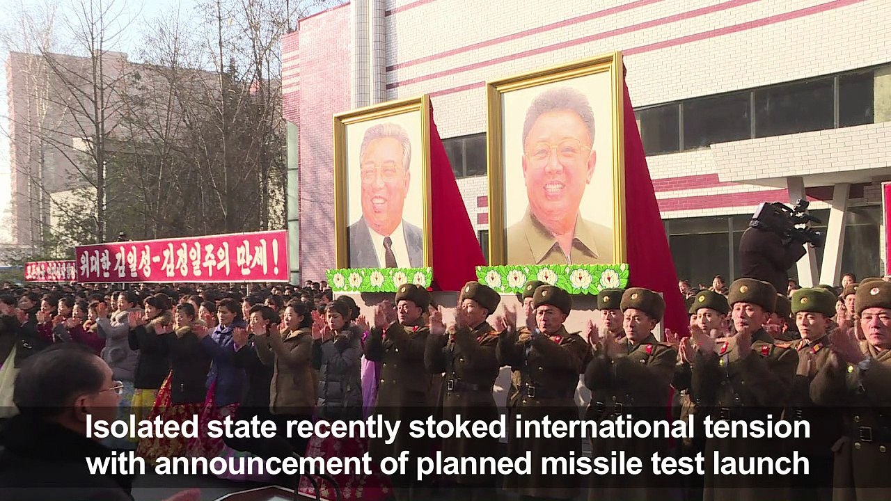 North Korea holds inauguration ceremony for new workers' hostel