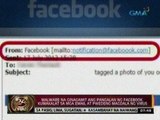 24 Oras: Malware na ginagamit ang pangalan ng Facebook, kumakalat sa mga email