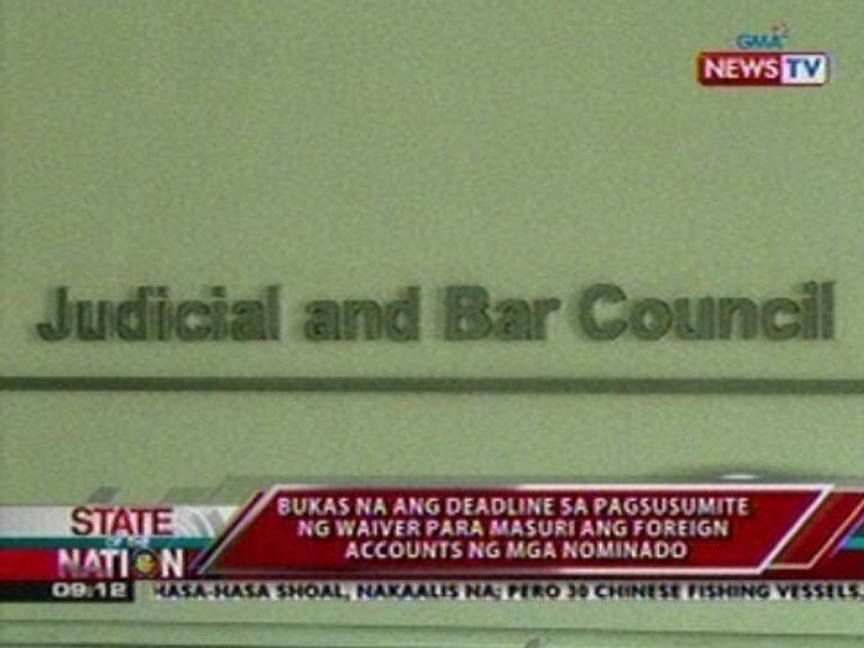 SONA: Ilan sa mga nominado sa pagka-CJ, sumailalim na sa Psychological at Psychiatric exam