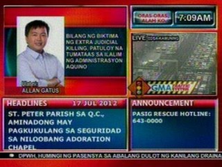 DB: Bilang ng biktima ng extra judicial killing, patuloy na tumataas sa ilalim ng Aquino Admin