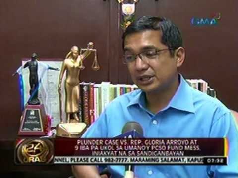 24 Oras: Plunder case vs. Rep. Gloria Arroyo at 9 iba pa , iniakyat na sa Sandiganbayan