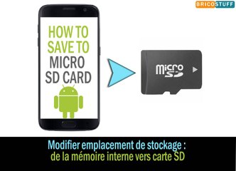 Comment enregistrer photos et vidéos directement sur la carte SD de son smartphone