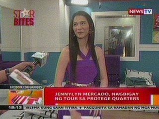 BT: Jennylyn Mercado, nagbigay ng tour sa Protege quarters