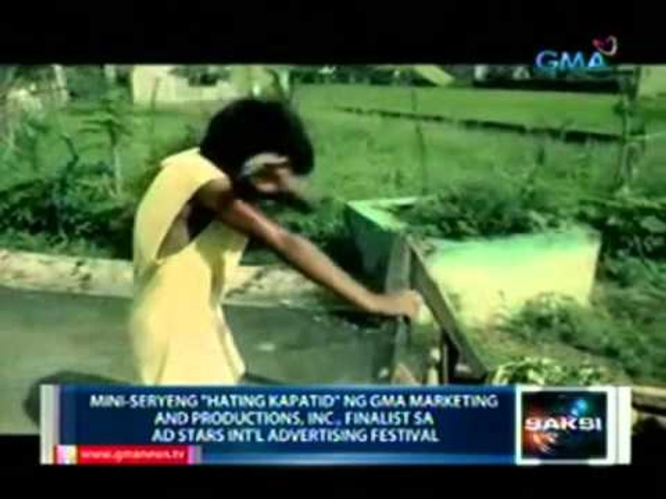 'Hating Kapatid' ng GMA Marketing & Productions Inc., finalist sa Ad Stars Int' Advertising Festival