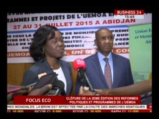 Business 24 / Focus Eco -  2eme édition des reformes politiques et programmes de l’UEMOA