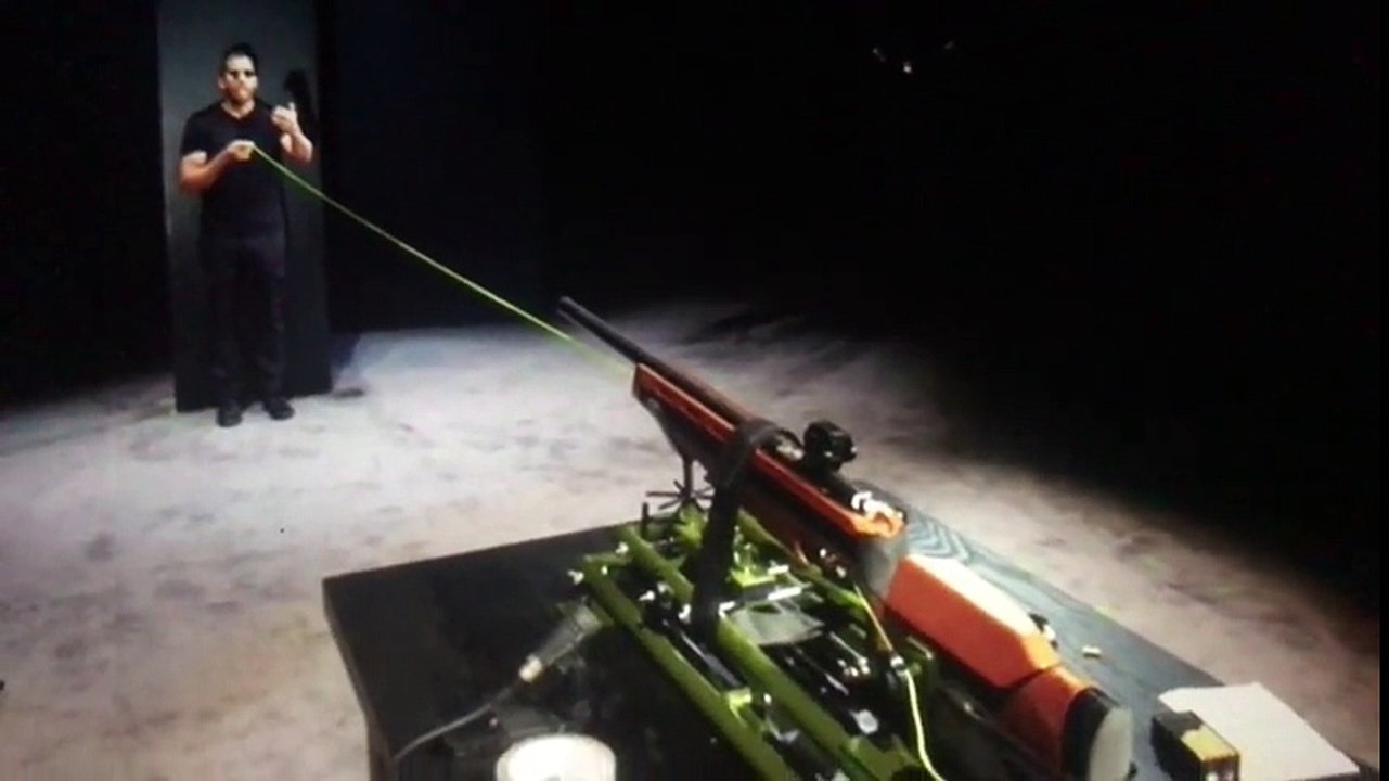 David Blaine Shoots Himself In The Mouth While Trying To Catch Bullet From Rifle