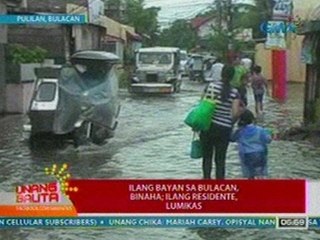 UB: Ilang bayan sa Bulacan, binaha; ilang residente, lumikas