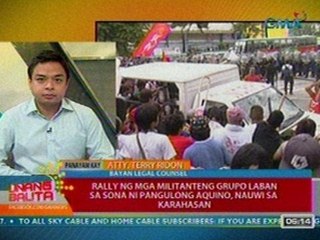 UB: Panayam kay Atty. Terry Ridon, Bayan legal counsel