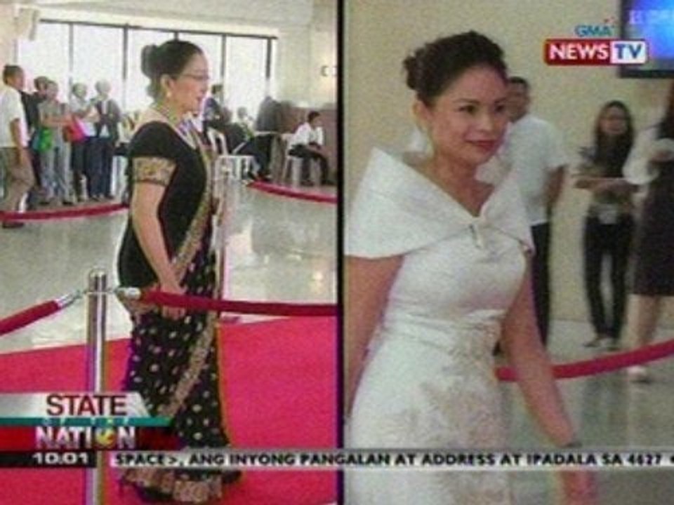 SONA: Magagarang kasuotan sa ikatlong SONA ni PNoy, agaw-pansin