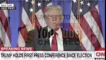 Donald Trump in angry exchange with CNN reporter