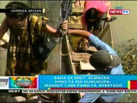 BP: Baha sa brgy. Almacen, hindi pa rin humuhupa; mahigit 1,000 pamilya, apektado