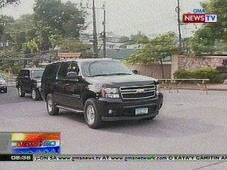 NTG: Rep. Gloria Arroyo, bumibiyahe na papuntang Tagaytay