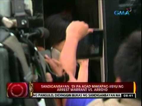 24 Oras: Sandiganbayan, 'di pa agad makapag-iisyu ng arrest warrant vs. Arroyo