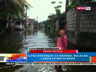 NTG: Ilang barangay sa Obanda, Bulacan, lubo pa rin sa baha