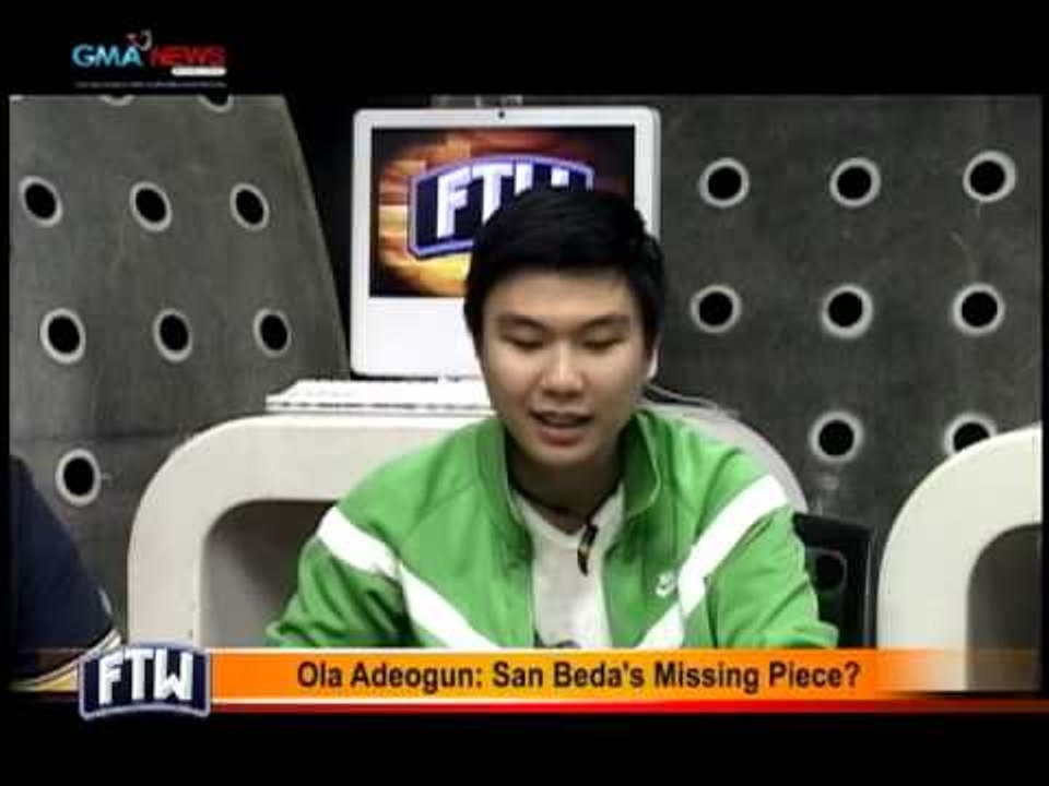 FTW: Ola Adeogun San Beda's Missing Piece