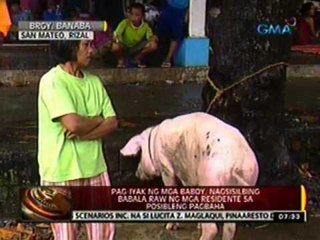 Tải video: 24 Oras: Ilang taga-San Mateo, lumikas na bago pa man umapaw ang ilog