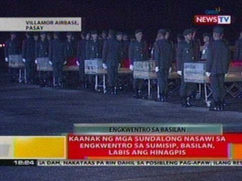 BT: Kaanak ng mga sundalong nasawi sa engkwentro sa Sumisip, Basilan, labis ang hinagpis