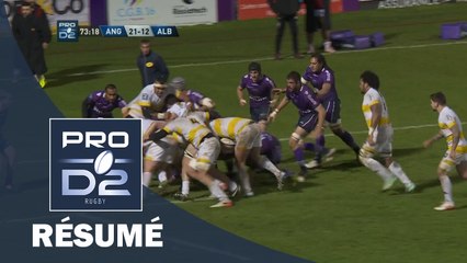 PRO D2 - Résumé Angoulême-Albi: 26-17 - J17 - Saison 2016/2017