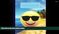 Epub Emoji Beach Sunglasses Composition Notebook: 100 Sheets (200 Pages) Softcover Journal,
