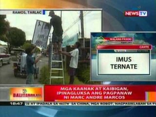 BT: Mga kaanak at kaibigan, ipinagluksa ang pagpanaw ni Marc Andre Marcos