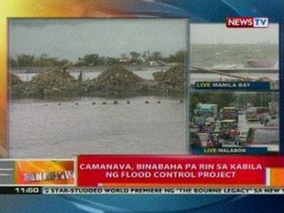 BT: Camanava, binabaha pa rin sa kabila ng flood control project