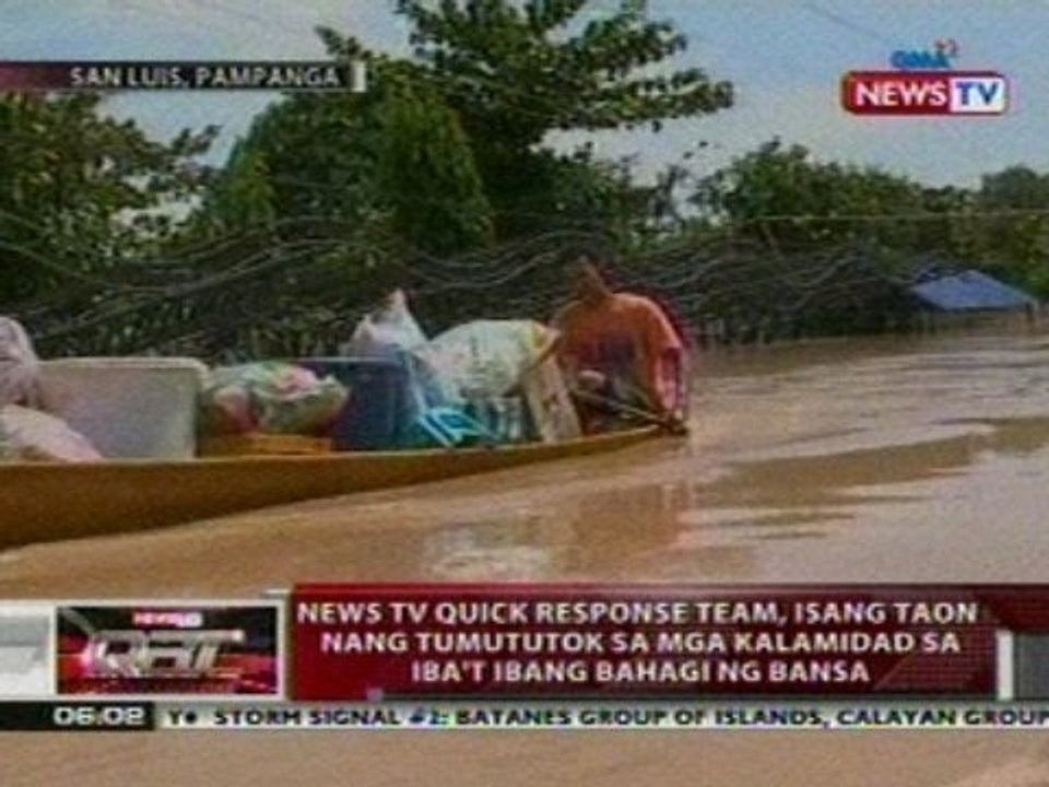 QRT: QRT, 1 taon nang tumututok sa mga kalamidad sa iba't ibang bahagi ng bansa