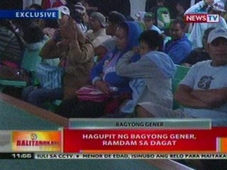 BT: Hagupit ng bagyong Gener, ramdam sa dagat