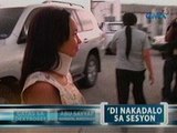 Saksi: Rep. Gloria Arroyo, 'di nakadalo sa sesyon