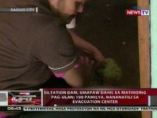 QRT: Siltation dam sa Baguio, umapaw dahil sa matinding pag-ulan