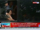 NTVL: Rep. Gloria Arroyo, naka-confine pa rin sa VMMC dahil sa pananakit ng kanyang batok