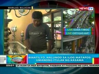 BP: Binatilyo, nalunod sa ilog matapos umanong itulak ng kasama