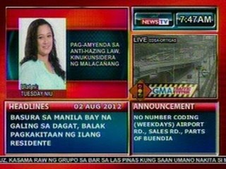 DB: Pag-amyenda sa Anti-Hazing Law, kinukunsidera ng Malacañang