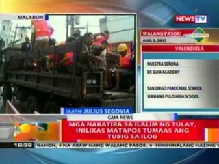 BT: Mga nakatira sa ilalim ng tulay, inilikas matapos tumaas ang tubig sa ilog