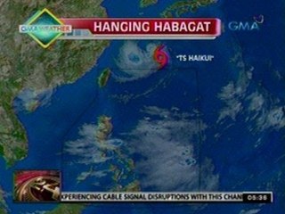 24 Oras: GMA Weather Update ( August 5, 2012)