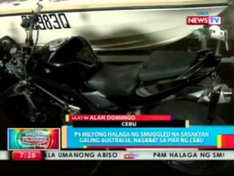 BP: P4 milyong halaga ng smuggled na sasakyan galing Australia, nasabat sa pier ng Cebu