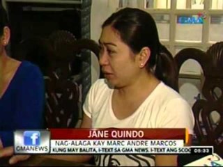 24oras: Eksklusibong panayam sa nobya ni Marc Andre Marcos