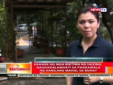 BT: Mga kaanak ng mga biktima ng hazing, nagdadalamhati sa pagkawala ng kanilang mahal sa buhay