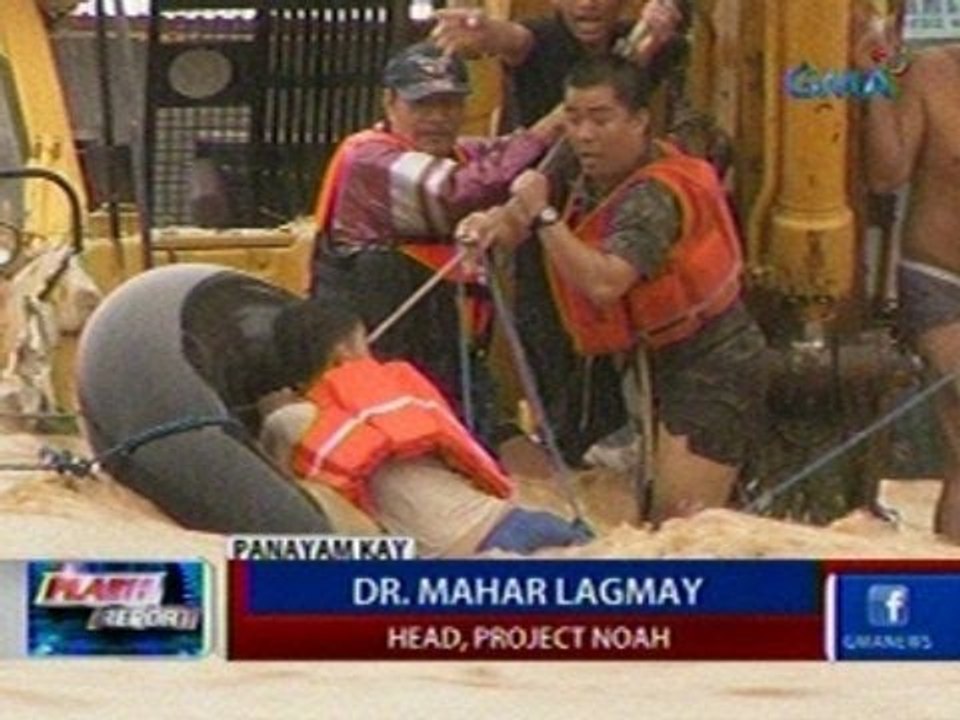 Flash Report: Panayam kay Dr. Mahar Lagmay, Head, Project NOAH