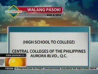 BT: Class suspension as of 12:56pm (Aug 6, 2012)