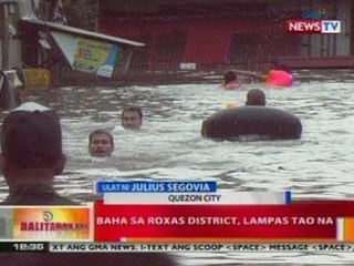 BT: Baha sa Roxas District sa Quezon City, lampas tao na